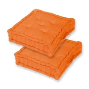 Protections acheteurs Deco Arts Coussin De Sol Lot De 2 (60 X H15 Cm) Vert 18