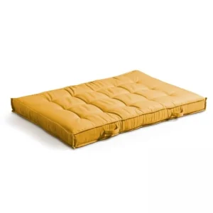 Oviala Coussins Pour Palette Matelassés Jaune vente en ligne pas cher 10