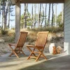 SOLDES TOUT À Tikamoon Ensemble De 2 Chaises De Jardin En Acacia Massif 22