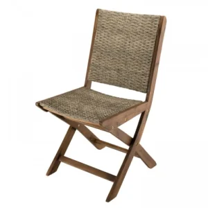 MACABANE Ensemble De 2 Chaises Jardin En Acacia Et Rotin Synthétique Paris 14