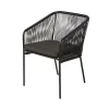 Maisons Du Monde Fauteuil à Dîner De Jardin Noir soldes ligne 14