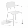 Oviala Fauteuil De Jardin En Aluminium Avec Accoudoirs Blanc boutique en ligne france 22