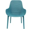 ultratendance The Home Deco Factory Fauteuil De Jardin En Polypropylène Bleu 20