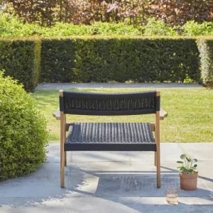 BOIS DESSUS BOIS DESSOUS Fauteuil De Jardin En Teck Massif Et Cordage REMISE allant 10