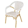 dernière tendance Maisons Du Monde Fauteuil De Jardin Professionnel En Résine Blanche/beige 22