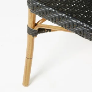 vente chaude Maisons Du Monde Fauteuil De Jardin Professionnel En Résine Noire 18