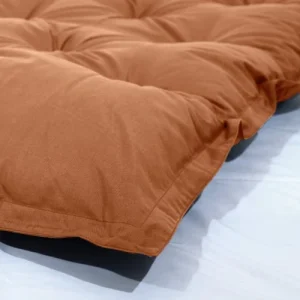 Deco Arts Futon Xxl Matelas De Sol 195x100cm En Polyester Rouille Service Clients Dédié 10