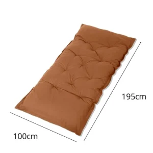 Deco Arts Futon Xxl Matelas De Sol 195x100cm En Polyester Rouille Service Clients Dédié 12