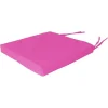 soldes ligne Jardindeco Galette De Chaise De Jardin Carrée 38 Cm Fuchsia 17