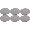 prix le plus bas The Home Deco Factory Galettes De Chaise En Tissu 34 Cm Home (lot De 6) Gris 8