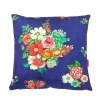 Vent De Bohème Housse De Coussin Extérieur Fleuri Indigo 45×45 magasin en ligne 8