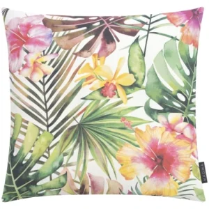 luxe soldes Magma Housses De Coussin Exterieur Motif Jungle Dralon Lot De 2 – 50×50 10