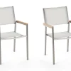 Beliani Lot De 2 Chaises Blanches soldes en ligne 22