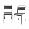 Alice’s Garden Lot De 2 Chaises De Jardin, Anthracite Couleurs variées 14