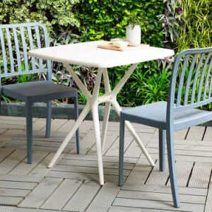 Beliani Lot De 2 Chaises De Jardin Bleues Neuve avec étiquette 10