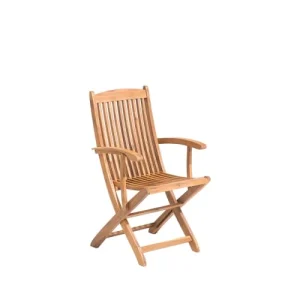 Beliani Lot De 2 Chaises De Jardin Bois Clair acheter 14