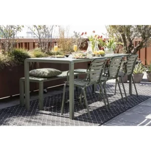 Zuiver Lot De 2 Chaises De Jardin En Métal Vert De Gris magasin en ligne france 10