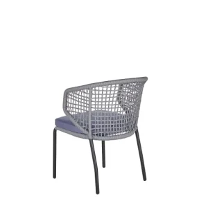 Beliani Lot De 2 Chaises De Jardin Grises Livraison rapide 16