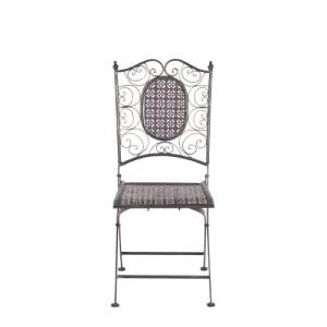 Beliani Lot De 2 Chaises De Jardin Noires Top ventes 12