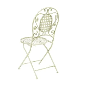 offre spéciale Beliani Lot De 2 Chaises De Jardin Vert Clair 14