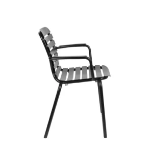 Zuiver Lot De 2 Fauteuils De Jardin En Métal Noir Top ventes 16