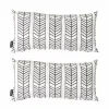 Oviala Lot De 2 Petits Coussins Polyester Blanc 40 X 20 X 8 Cm commentaire favorable 19