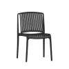 WOOOD Lot De 4 Chaises Indoor Et Outdoor Noir Livraison gratuite 20