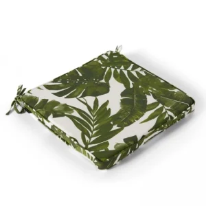 france Oviala Lot De 4 Galettes De Chaise Polyester Jungle 40x40x3 Cm 10