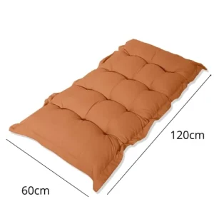 Deco Arts Matelas Futon 120x60cm En Polyester Rouille soldes de Noël 15