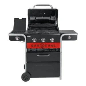 Meilleur Service Char-Broil Pack Barbecue Hybride En Acier Noir Et Tournebroche 9