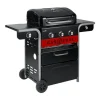 Meilleur Service Char-Broil Pack Barbecue Hybride En Acier Noir Et Tournebroche 20