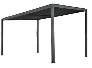 Acheter Dcb Garden Pergola Bioclimatique à Lames Orientables Noires 18