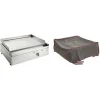 Planet Plancha électrique En Inox Chef 55 Cm Avec Housse Large choix en ligne 20