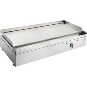 Planet Plancha électrique En Inox Chef 80 Cm Avec Chariot Fermé + Housse Livraison Standard/Rapide 12