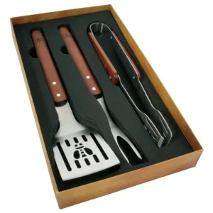 vente en ligne Laguiole Set Barbecue De 3 Ustensiles 6