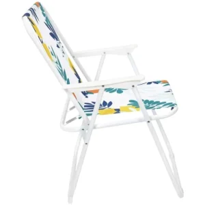 dernières The Home Deco Factory Set De 2 Chaises De Jardin Pliantes En Acier Et Tissu Rio 12