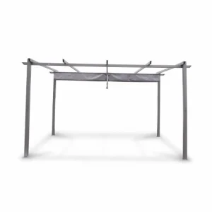 Alice’s Garden Tente De Jardin, Pergola Aluminium 3x4m Grise en ligne 14