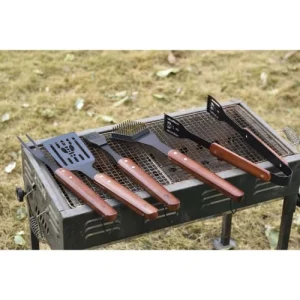 magasin en ligne france Laguiole Ustensiles Barbecue – Lot De 5 10